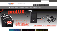 Desktop Screenshot of lumadent.com